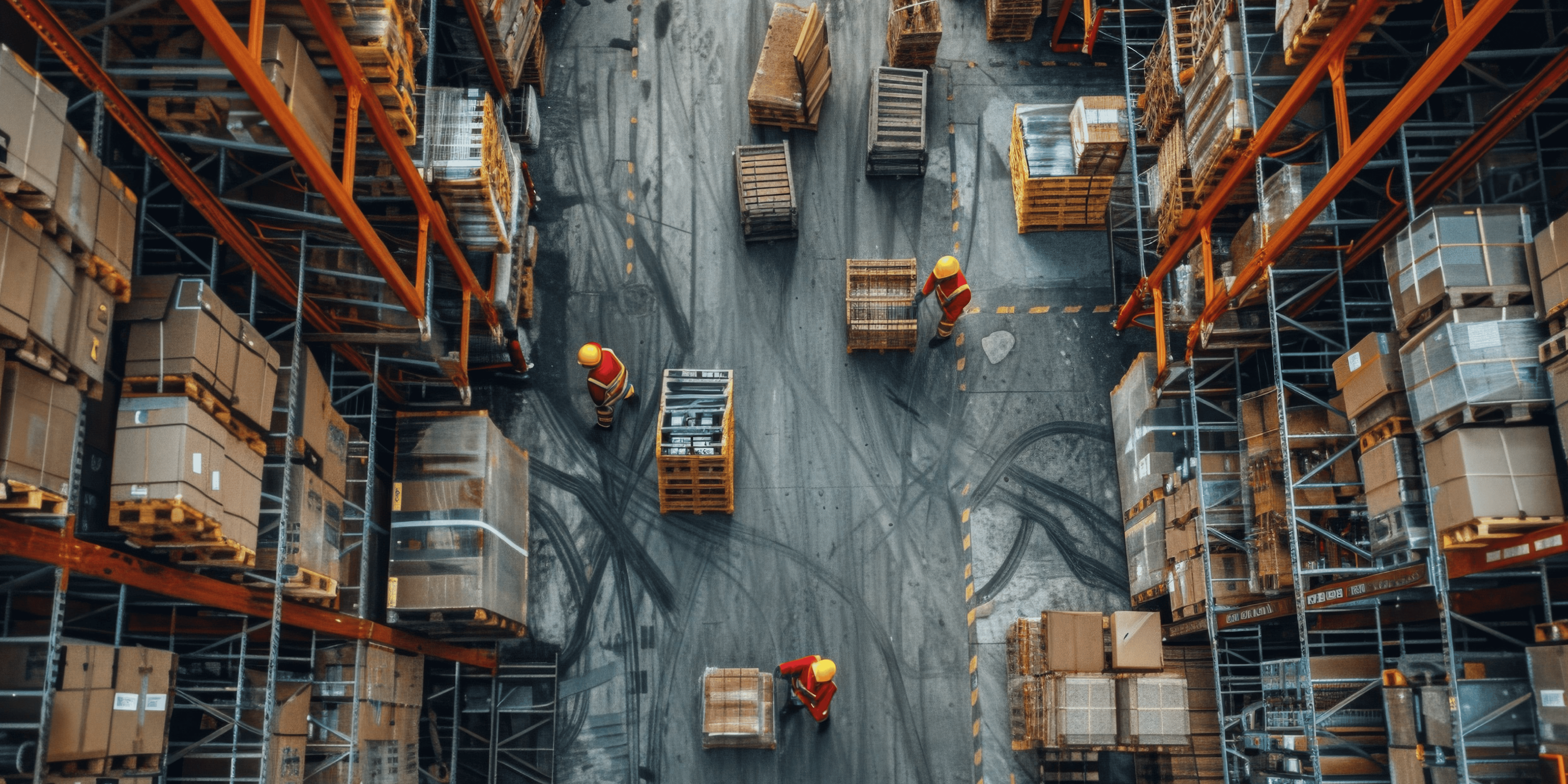 Image showing supply chain management and inventory management that can be leveraged through AI.